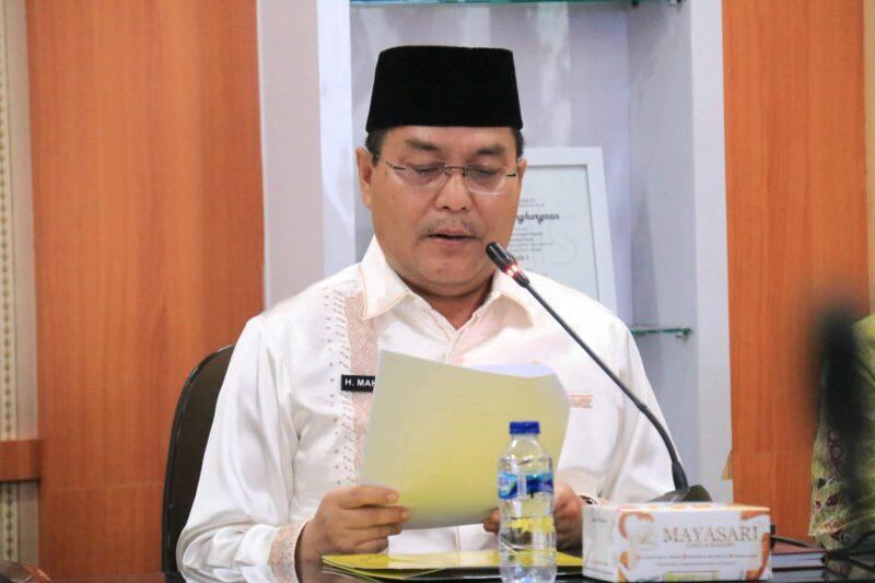 Kepala Kantor Wilayah Kementerian Agama Sumbar, Mahyudin. (Foto: Humas Kemenag Sumbar)