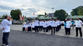 PPIH Embarkasi Padang siap menyambut kedatangan jemaah haji kloter pertama. (Foto: Humas Kemenag Sumbar)