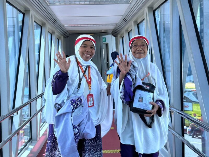 Kloter 15 Embarkasi Padang menutup rangkaian keberangkatan 6.324 jemaah haji dan petugas ke Tanah Suci. (Foto: Humas Kemenag Sumbar)