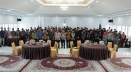 Kementerian ATR/BPN menggelar sosialisasi pendaftaran tanah ulayat di Padang Panjang, Sabtu (10/5/2025). (Foto: Kominfo Padang Panjang)