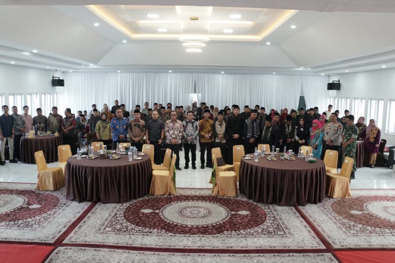 Kementerian ATR/BPN menggelar sosialisasi pendaftaran tanah ulayat di Padang Panjang, Sabtu (10/5/2025). (Foto: Kominfo Padang Panjang)