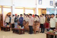 Wakil Wali Kota Padang Maigus Nasir menghadiri pelantikan pengurus PDPM 2025-2029 di Palanta Kediaman Resmi Wali Kota, Sabtu (17/5/2025). (Foto: Prokopim Padang)