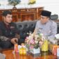 Wakil Wali Kota Padang, Maigus Nasir saat menerima audiensi Komunitas Koi Sumatera Barat, Jumat (16/5/2025). (Foto: Diskominfo Padang)