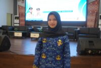 Sisilia Salsabila lulus seleksi CPNS Kota Padang di usia 19 tahun. (Foto: Diskominfo Padang)