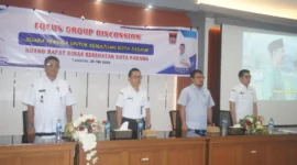 Dispora Padang menggelar FGD di Aula Dinas Kesehatan Kota Padang, Rabu (28/5/2025). (Foto: Diskominfo Padang)