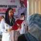 Bupati Dharmasraya Annisa Suci Ramadhani melantik Yosta Defina sebagai Kepala Dinas Kesehatan, Rabu (28/6/2025). (Foto: Pemkab Dharmasraya)