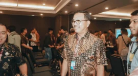Bupati Solok Selatan, H. Khairunas menghadiri Munas APKASI 2025 di Kabupaten Minahasa Utara, Sulawesi Utara, Kamis (29/5/2025). (Foto: Humas Pemkab Solsel)