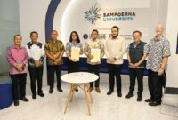 Pemko Padang menandatangani perjanjian kerjasama pendidikan dengan Sampoerna University, Kamis (22/5/2025). (Foto: Prokopim Padang)