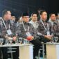 Wakil Wali Kota Padang Maigus Nasir menghadiri Munas VII APEKSI 2025 di Grand City Mall, Kota Surabaya, Kamis (8/5/2025). (Foto: Prokopim Padang)