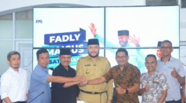 Pemko Padang dan pengusaha sound system sepakat batasi hiburan malam. (Foto: Prokopim Padang)