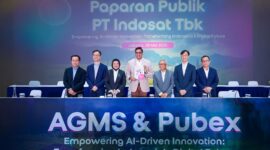 PT Indosat Tbk kembali membagikan dividen tunai dalam RUPST tahun buku 2024. Dividen yang dibagikan sebesar Rp2,7 triliun atau setara Rp83,3 per saham. (Foto: Indosat)