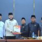 Pemko Padang bersama DPRD Padang menyepakati tiga Ranperda strategis dalam Rapat Paripurna, Jumat (23/5/2025). (Foto: Prokopim Padang)