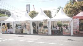 Pesta Rakyat Padang (PRP) resmi digelar di halaman Youth Centre pada Jumat (23/5/2025). (Foto: Diskominfo Padang)