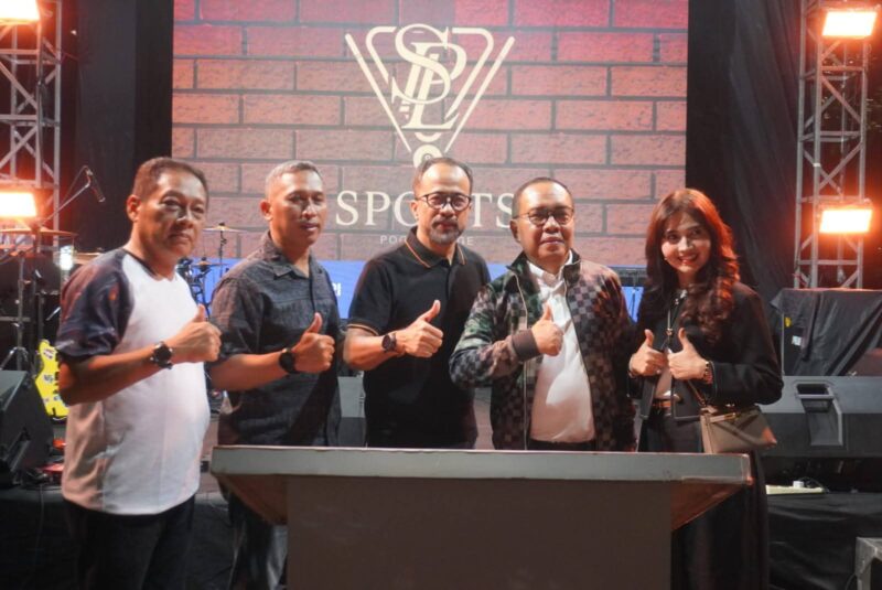 Sport Pool Lounge and Smoke House Resto resmi hadir di Kota Padang. (Foto: Diskominfo Padang)