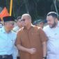 Wali Kota Padang Fadly Amran menghadiri Groundbreaking Fly Over Sitinjau Lauik, Sabtu (3/5/2025). (Foto: Prokopim Padang)