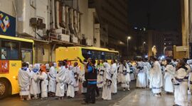 PPIH menyiapkan bus shalawat yang beroperasi 24 jam di Makkah. (Foto: MCH 2025)