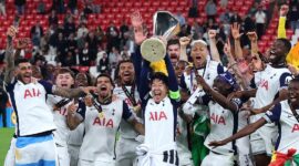 Tottenham Hotspur juara Liga Europa 2025 usai kalahkan Manchester United 1-0. (Foto: IG @Spursofficial)