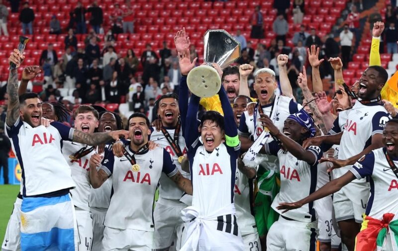 Tottenham Hotspur juara Liga Europa 2025 usai kalahkan Manchester United 1-0. (Foto: IG @Spursofficial)