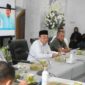Wakil Wali Kota Padang Maigus Nasir saat Rapat Koordinasi TPID 2025 di Gedung Putih, Rabu (21/5/2025). (Foto: Prokopim Padang)