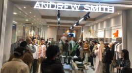 Brand fashion lokal asal Bandung, Andrew Smith kini hadir di Basko City Mall Padang. 