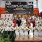 Ketua Pengurus Yayasan Pertiwi, Ny. dr. Dian Puspita Fadly Amran, Sp.JP menghadiri wisuda tahfiz dan pelepasan siswa kelas IX SMP Pertiwi 2 Padang pada Rabu (29/5/2025). (Foto: Prokopim Padang)