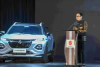 Suzuki Fronx hadir sebagai mobil hybrid baru di Indonesia. (Foto: Kemenperin)