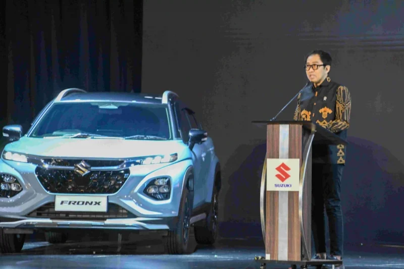 Suzuki Fronx hadir sebagai mobil hybrid baru di Indonesia. (Foto: Kemenperin)
