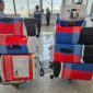 Otoritas Bandara Madinah sita 100 slop rokok dari koper jemaah asal Indonesia. (Foto: Kemenag)