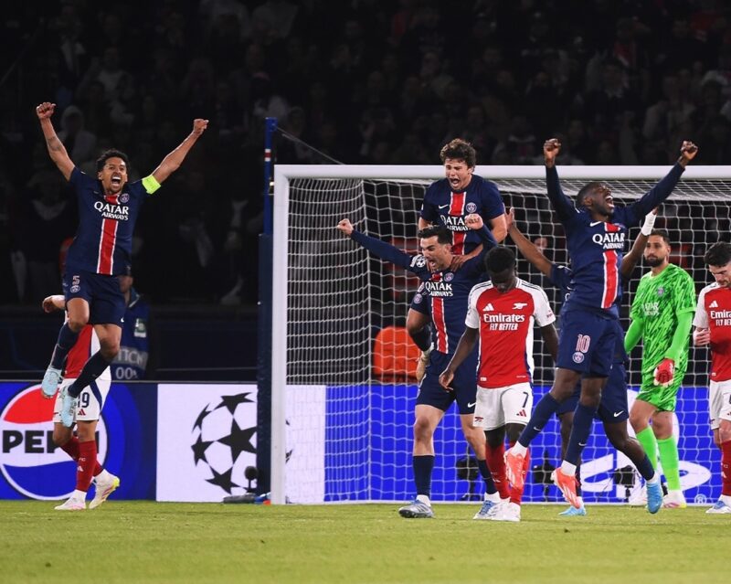 Paris Saint-Germain (PSG) berhasil mengalahkan Arsenal dengan skor 2-1 dalam leg kedua semifinal Liga Champions di Parc des Princes, Kamis (8/5/2025) dini hari WIB. (Foto: Instagram PSG)