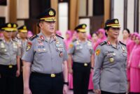 Sekjen DPD Komjen Pol M Iqbal (kiri) di Mabes Polri, Jumat (23/5/2025). (Foto: Polri)