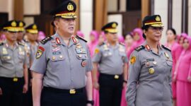 Sekjen DPD Komjen Pol M Iqbal (kiri) di Mabes Polri, Jumat (23/5/2025). (Foto: Polri)
