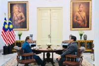 Presiden Prabowo Subianto bersama PM Malaysia Anwar Ibrahim di Istana Merdeka, Jakarta, Jumat (27/6/2025). (Foto: BPMI Setpres)