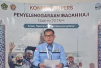 Sekretaris Dirjen Penyelenggaraan Haji dan Umrah (PHU) Kementerian Agama, Arfi Hatim. (Foto: Kemenag)