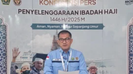 Sekretaris Dirjen Penyelenggaraan Haji dan Umrah (PHU) Kementerian Agama, Arfi Hatim. (Foto: Kemenag)