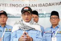 Menag Nasarudin Umar memberikan keterangan pers, Rabu (4/6/2025). (Foto: Muhammad Marjan Madyansyah/Kemenag)