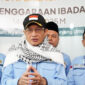 Menag Nasarudin Umar memberikan keterangan pers, Rabu (4/6/2025). (Foto: Muhammad Marjan Madyansyah/Kemenag)