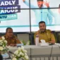 Wali Kota Padang Fadly Amran memimpin rapat penataan kawasan tersebut di Gedung Putih Rumah Dinas Wali Kota, Selasa (24/6/2025). (Foto: Prokopim Padang)