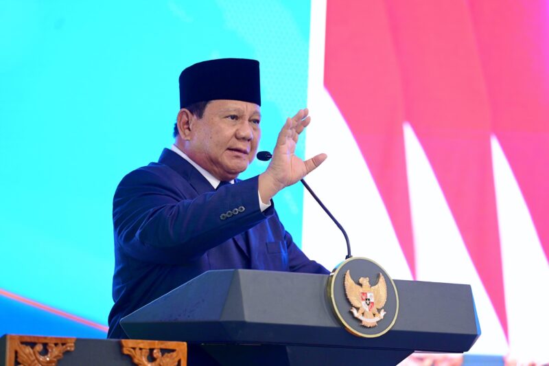 Presiden Prabowo Subianto mengambil alih penyelesaian sengketa empat pulau Aceh-Sumut. (Foto: Setneg)