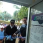 Bupati Tanah Datar Eka Putra meresmikan Bank Sampah Darling (Sadar Lingkungan) yang dikelola Dinas Perkim LH, Kamis (5/6/2025). (Foto: Prokopim Tanah Datar)