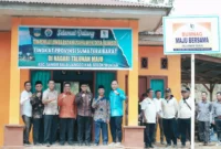 Tim Penilai Lomba BUMNag Propinsi Sumbar melakukan penilaian terhadap BUMNag Maju Bersama Talunan Maju pada Jumat (10/6/2025). (Foto: Pemkab Solsel)  