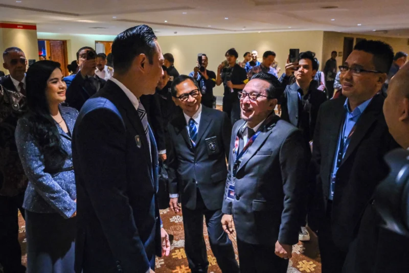 Bupati Eka Putra menghadiri Konferensi ICI 2025 yang digelar Kemenko IPK di Jakarta Convention Center (JCC), Rabu (11/6/2025). (Foto: Prokopim Tanah Datar)