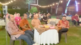 Alinia Institute menggelar pelatihan jurnalistik di Alinia Farm and Resort, Sitiung, Dharmasraya, pada Jumat (14/6/2025). (Foto: Pemkab Dharmasraya)