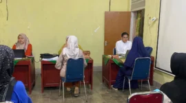 Puskesmas Kurai Taji, Kota Pariaman melaksanakan penilaian terhadap 190 kader Posyandu yang berada di wilayah kerjanya. (Foto: Kominfo Pariaman)