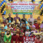 Ketua TP PKK Kabupaten Pasbar, Ny. Sifrowati Yulianto menghadiri acara perpisahan murid TK di Kecamatan Pasaman dan Kecamatan Kinali, Kamis (19/6/2025). (Foto: Diskominfo Pasbar)
