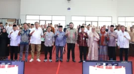 Pemko Padang menggelar FGD Kajian Evaluasi 100 Hari Kinerja Pemerintah Daerah, di Ruang Bagindo Aziz Chan, Balai Kota Aia Pacah, Jumat (20/6/2025). (Foto: Prokopim Padang)