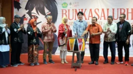 Pembukaan Festival Kebudayaan Jepang (Bunkasai) Universitas Bung Hatta ke-22 di Aula Kampus UBH Aie Pacah, Sabtu (21/6/2025). (Foto: Diskominfo Padang)