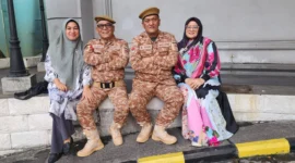 Bupati Pasbar Yulianto dan Wakil Bupati M. Ihpan mengikuti Retret Gelombang II di Kampus IPDN Jatinangor, Jawa Barat, pada 22–26 Juni 2025. (Foto: Diskominfo Pasbar)
