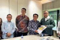 Bupati Padang Pariaman John Kenedy Azis (JKA) melakukan audiensi ke Kementerian PU RI. (Foto: Kominfo Padang Pariaman)