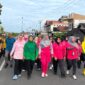Polres Pasbar menggelar jalan santai memperingati HUT ke-79 Bhayangkara, Kamis (26/6/2025). (Foto: Diskominfo Pasbar)