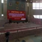 Uang sitaan dari Wilmar Group saat ditampilkan di Gedung Bundar, Jampidsus, Kejagung, Jakarta, Selasa (17/6/2025). (Foto: Shela Octavia)